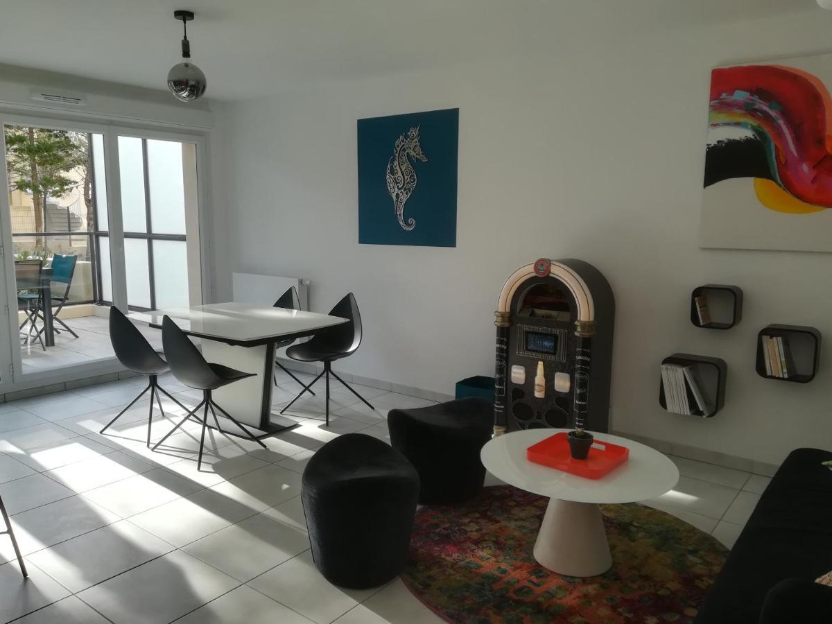 Bel Appartement Avec Terrasse - Plage De Carro A Pied 马蒂格 外观 照片